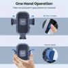 TOPK D38 C Car Phone Holder Mount Adjustable Dashboard Phone Holder