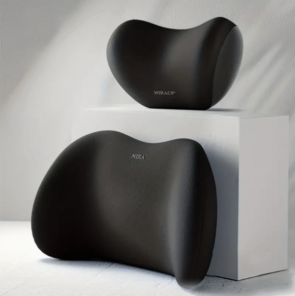 Ergonomic Memory Foam Car Seat Cushion Set