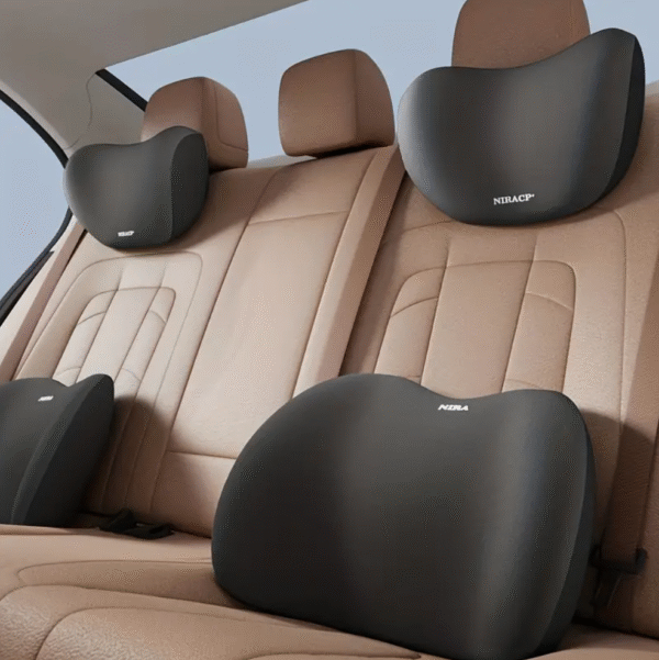 Ergonomic Memory Foam Car Seat Cushion Set