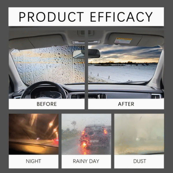 100ml Multi Purpose Car Glass Cleaner