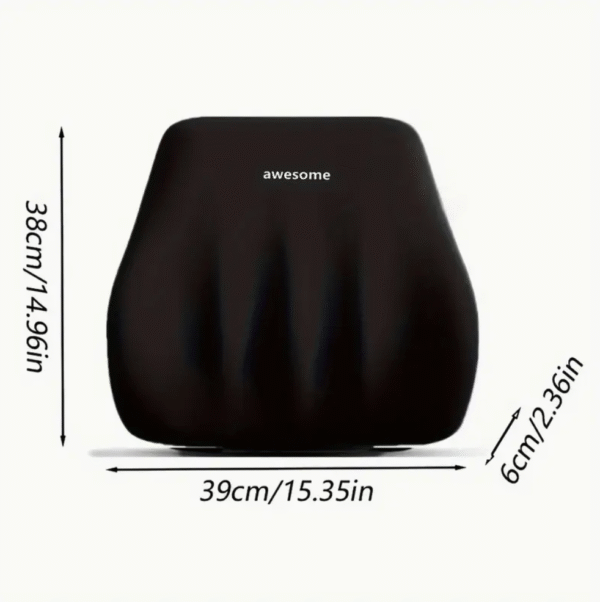 Screenshot 2025-08-26 at 15.37.12 Car Memory Foam Waist Support Pillow in Grey